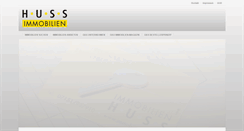 Desktop Screenshot of immobilien-huss.de